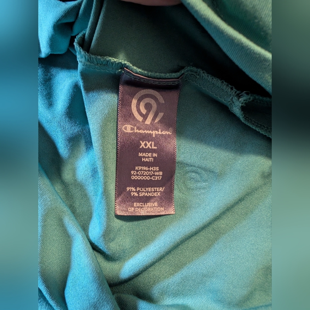 Champion Teal Women's Blouse with Knot Detail - Picture 3 of 3